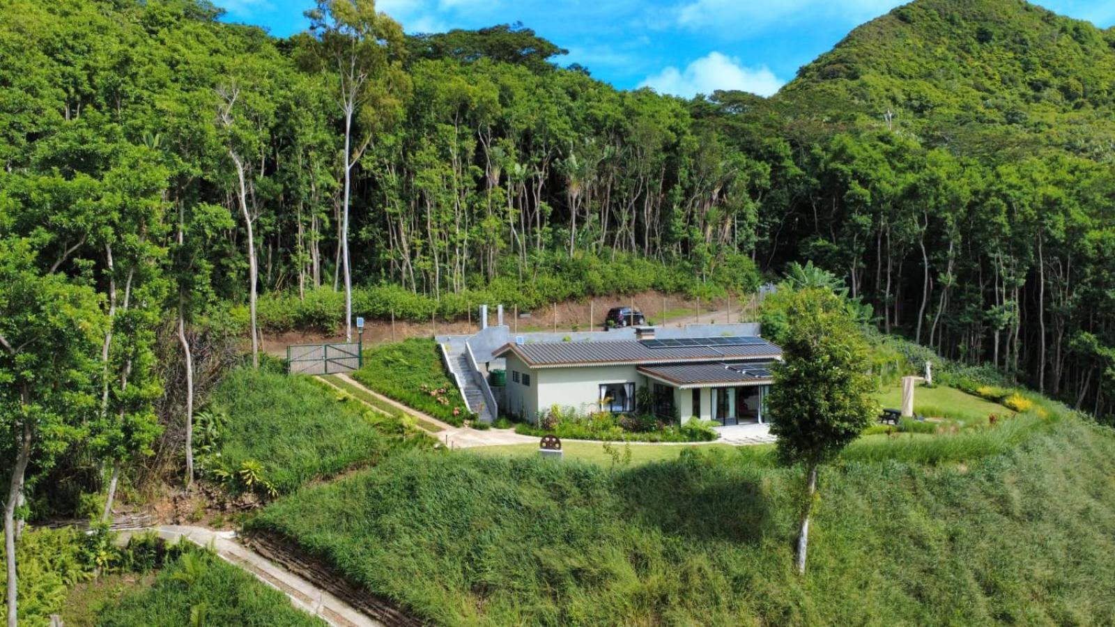 Green Cottage Chamarel Esterno foto